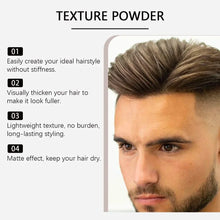 Load image into Gallery viewer, Volumizing Hair Styling Powder – Oil Control, Quick Set, DIY-Friendly,Long-Lasting Hold for Men &amp; Women,Certified,Non-Irritating
