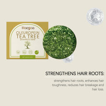Load image into Gallery viewer, Herbal Dandruff Removal Shampoo Bar Mild Tea Tree Oil Essence Oil Control Scalp Cleansing Hair Care Soap Hair Damaged Repairing

