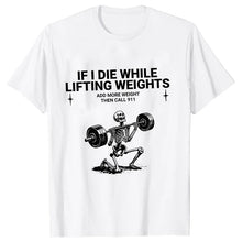 Load image into Gallery viewer, Funny Gym Workout Tee Men
