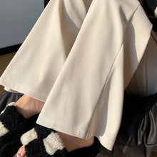 Load image into Gallery viewer, Women's Pants Autumn Winter Corduroy High Waist Wide Leg Pants for Women Casual Trousers Female Straight Pants Women Clothes New
