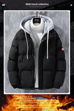 Load image into Gallery viewer, Warm Hooded Parka Jacket
