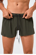 Load image into Gallery viewer, Men Marathon Racing Gym Sports Shorts Anti-escaping Lining Quick Dry Workout Training Fitness Jogging Short  Arrow Pants
