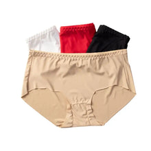 Load image into Gallery viewer, Women Ice Silk Seamless Low-Rise Briefs
