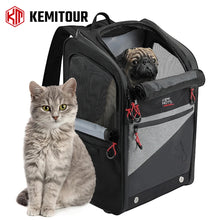 Load image into Gallery viewer, Motorcycle Pet Travel Bag Dog Cat Carrier Bag Portable 20lbs Folding Dog Carrier Backpack for Touring Street Glide Road King Bag

