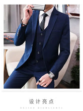 Load image into Gallery viewer, British Style Three Piece Suit
