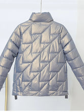 Load image into Gallery viewer, Glossy Winter Cotton Padded Parka
