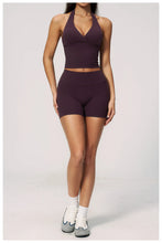 Load image into Gallery viewer, Yoga Outfit Set Fitness Two-Piece Set With No Embarrassing Lines Butt-Lifting Running Shorts Leggings Yoga Suit Athletic Wear
