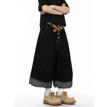 Load image into Gallery viewer, Vintage Gothic Wide Leg Jeans

