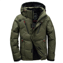 Load image into Gallery viewer, White Duck Down Parka
