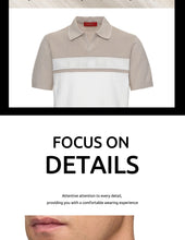 Load image into Gallery viewer, Cotton Patchwork Casual Summer Polo
