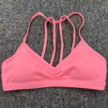Load image into Gallery viewer, New Sports Bra Women Gym Yoga Sport Bra Bralette Mujer Brassiere Sport FemWhite Blue Navy Workout Top Red Pink
