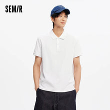 Load image into Gallery viewer, Semir Polo Shirt Men Moisture Wicking Solid Color Short Sleeve T-Shirt 2025 Summer New Slim Fit Top for Active Wear
