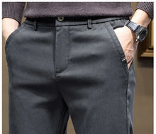Load image into Gallery viewer, Winter Fleece Smart Casual Trousers
