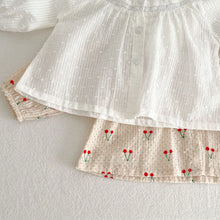 Load image into Gallery viewer, Cherry Print Baby Sun Jacket
