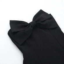 Load image into Gallery viewer, Strapless Bow A-Line Mini Dress
