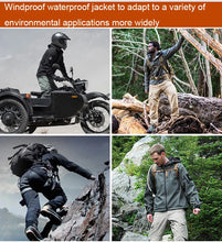 Load image into Gallery viewer, Oulylan SoftShell Tactical Waterproof Jacket Fishing Hiking Camping Climbing Jacket HoodedWinter Autumn Tracksuits Set Men
