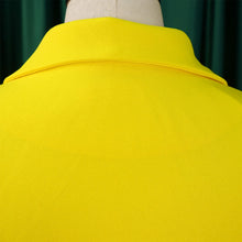 Load image into Gallery viewer, Pleated Notched Collar Midi Dress
