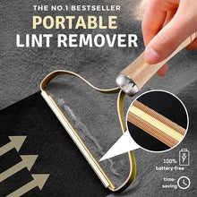 Load image into Gallery viewer, Portable Lint Remover Pet Hair Remover Brush Manual Lint Roller Sofa Clothes Cleaning Lint Brush Fuzz Fabric Shaver Brush Tool
