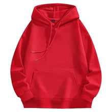 Load image into Gallery viewer, Soft and skin friendly hoodie men's solid color autumn and winter hot selling simple and comfortable sports shirt
