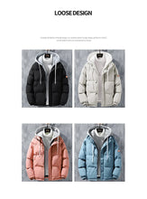 Load image into Gallery viewer, Warm Hooded Parka Jacket
