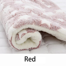 Load image into Gallery viewer, Flannel Pet Sleeping Mat Dog Bed Cat Litter Puppy Bed Dog Sofa Lovely Mattress Cushion for Small Large Dog Blanket For Winter
