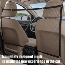 Load image into Gallery viewer, Pet Car Barrier Safety Net for Backseat Protection Dog and Child Restraint Vehicle Divider Travel Driving Secure Supplies
