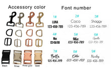Load image into Gallery viewer, Pets Accessories Dog Collar Leash Harness Set Personalized Dog Collar Harness Leash Set Custom Classy Dog Accessories Grid 13-01
