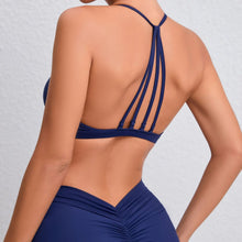 Load image into Gallery viewer, New Sports Bra Women Gym Yoga Sport Bra Bralette Mujer Brassiere Sport FemWhite Blue Navy Workout Top Red Pink
