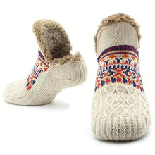Load image into Gallery viewer, Winter Fuzzy Non-Slip Slipper Socks
