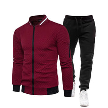 Load image into Gallery viewer, 2025 New Mens Tracksuit Set Two Piece Tracksuit Men Fashion Jogging Suit Outfits Men Spring Autumn Baseball Sports Suit Set Wear
