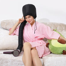 Load image into Gallery viewer, Hair Dryer Drying Cap Hair Treatment Perming Drying Cap Warm Air Drying Care Cap Hair Steaming Treatment Hair Care Thermal Hat
