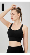 Load image into Gallery viewer, New Summer Sexy Sports Bras Women Fitness Vest Sports Top Cross Back Yoga Bra Running Fitness Breathable Shockproof Yoga Bra
