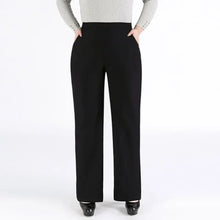 Load image into Gallery viewer, Elegant High Waisted Wide Leg Trousers
