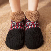 Load image into Gallery viewer, Plush Winter Home Floor Socks
