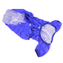 Load image into Gallery viewer, Overalls Style Puppy Rain Coat
