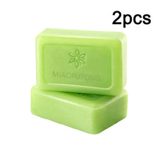 Load image into Gallery viewer, Tea Tree Soap, Soap Bar with Tea Tree Oil, Natural Soaps for Body Skin Cleaning,Gentle Exfoliating Bar Soap
