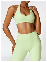 Load image into Gallery viewer, Fitness Leggings High Rise Hip Lift Brushed Soft Material For Ladies Outdoor Elastic Slim Fit Outer Wear Sports Tight Pants
