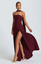 Load image into Gallery viewer, Backless High Split Summer Dress
