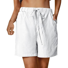 Load image into Gallery viewer, Loose Cotton Linen Summer Shorts
