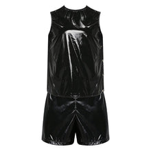Load image into Gallery viewer, Mens Special Needs Waterproof Sweat Tracksuit Tank Tops And Sides Buttons Boxer Shorts Two Pieces Outfit Adaptive Clothing

