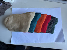 Load image into Gallery viewer, Metallic Knit Mid Calf Socks
