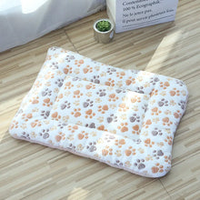 Load image into Gallery viewer, Soft Pet Bed Mats Short Plush Pet Sleeping Bed Mats for Cats Dogs Cute Pad Blanket Warm Kitten Cushion Cat Accessories
