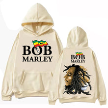 Load image into Gallery viewer, Bob Marley Hoodie Harajuku Hip Hop Pullover Tops Sweatshirt Gift
