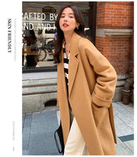 Load image into Gallery viewer, Double Faced Wool Korean Coat
