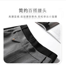 Load image into Gallery viewer, Suit Shorts Women's Summer New High-waist Slim Mid-pants A-line Wide-leg Pants
