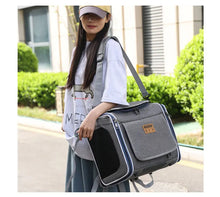 Load image into Gallery viewer, Bicycle Carrying Cat Bag Dog Bag Pet Bag Portable Backpack For Outdoor Use Suitable For Carrying Bicycles And Motorcycles
