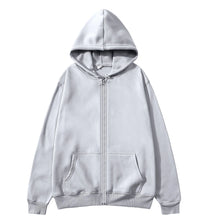 Load image into Gallery viewer, Men’s High Street Solid Zip-Up Hoodie

