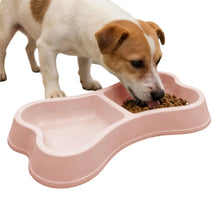 Load image into Gallery viewer, Bone Shaped 2-in-1 Feeding Set
