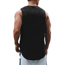Load image into Gallery viewer, Summer Tank Top Mens Gym Fitness Training Clothing Quick Dry Silm Fit Bodybuilding Sleeveless Shirts Men Fashion Basketball Vest
