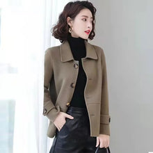 Load image into Gallery viewer, Short Woolen Casual Autumn Coat
